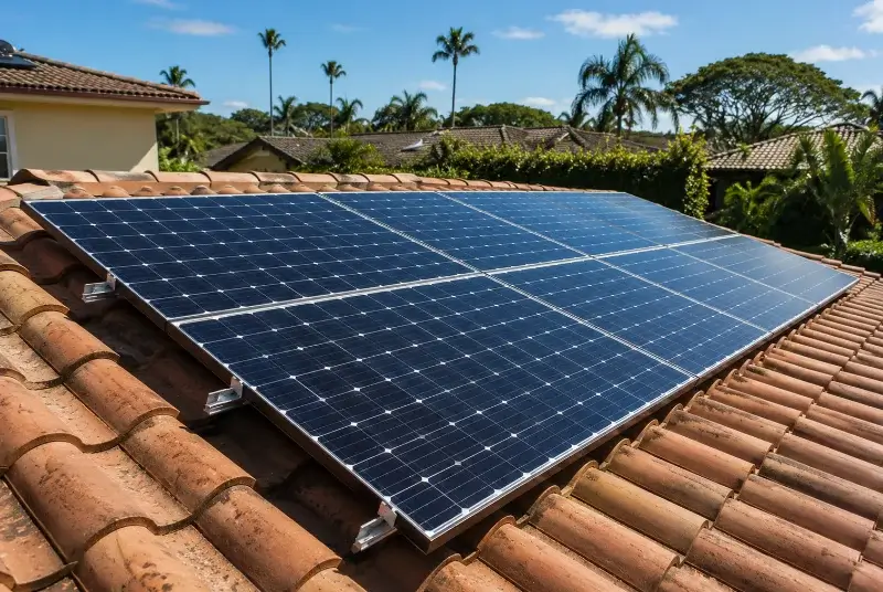 Installation de panneaux solaires à Saint-Nicolas-du-Tertre